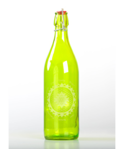 Peridot Elevated Glass Bottle